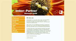 Desktop Screenshot of imker-partner.de